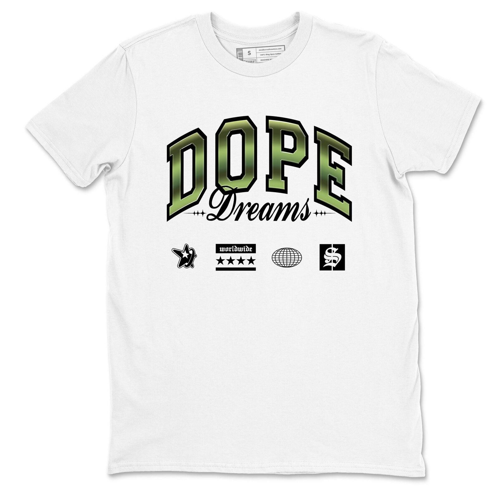 Dope Dreams Graphic T-Shirt - best T-Shirts to wear with jordans Foams Pine Green 3XL