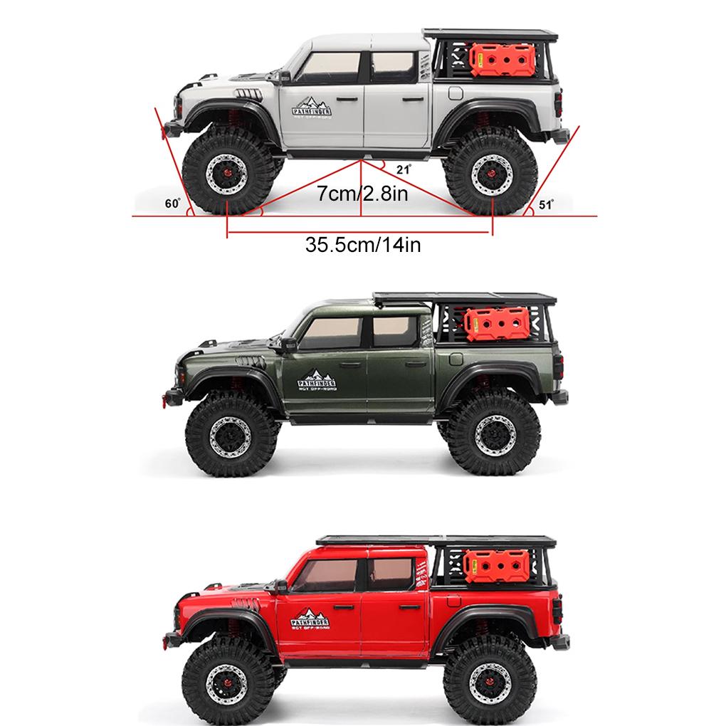 EX86150 RGT Crawler 4WD RTR Rc Car Pathfinder Off-Road Vehicle Simulation Electric Climbing Vehicle Model Adults Children's Toys
