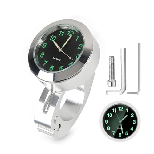 

Часы на руль мотоцикла, крепление на руль велосипеда, часы 7/8 , универсальные водонепроницаемые, крепление на руль мотоцикла, алюминиевые, противоударные, водонепроницаемые, L