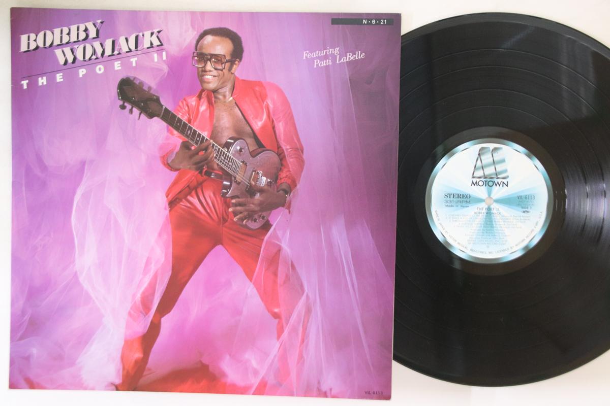 Виниловая пластинка BOBBY WOMACK Poet II VIL6113 MOTOWN 1984 Япония SoulFunk Б/у