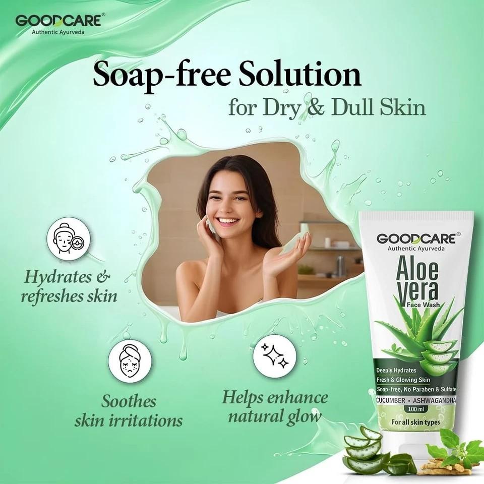 Goodcare Aloe Vera Gesichtsreiniger Für Frische Und Strahlende Haut 100ml