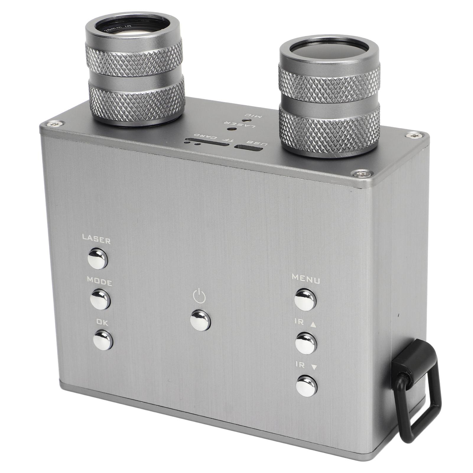 

Окуляри нічного бачення 4K Біноклі нічного бачення 3-дюймовий IPS-екран Біноклі Збереження фото відео 8x