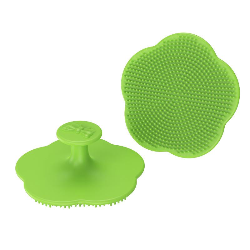 Silicone Facial Cleansing & Hair Washing Brush for Baby & Child - Soft Bristles, Blackhead Removal, Waterproof