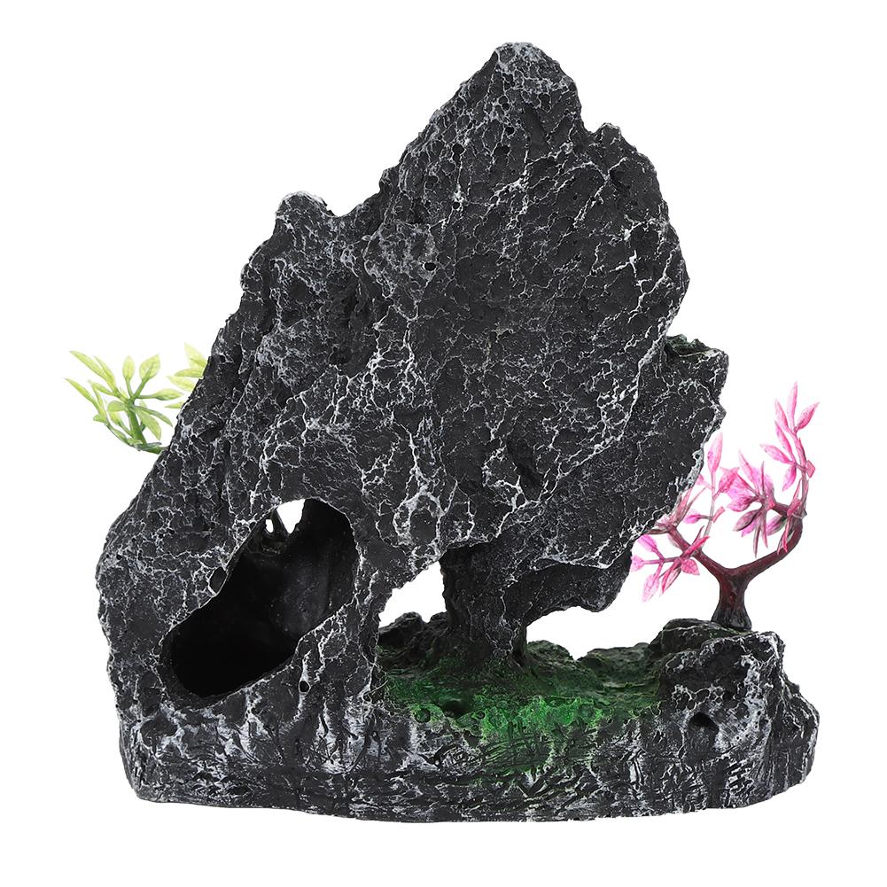 CL002 Harz Aquarium Künstliche Simulation Felsenlandschaft Versteckhaus Fischtank Landschaft Ornament
