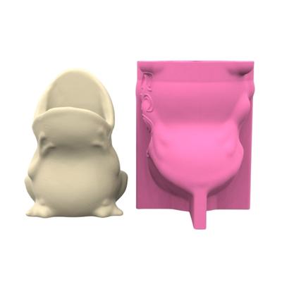 Succulent Plant Pots Silicone Mould Frogs Shape Multifuntional Handmade Planter Moulds for Epoxy Resin Concrete Casting