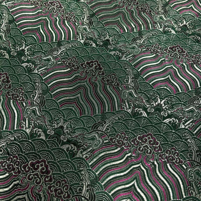 Ancient Style Silk Satin Fabric for Traditional Chinese Tang Suit Cheongsam Embroidered Hanfu Material Handcraft Packaging Cloth