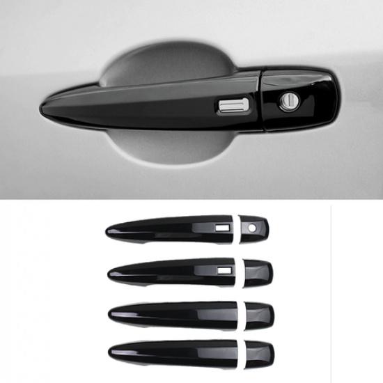 Bright black Front Door Handles Cover Trim 8pc For Nissan Altima -2025