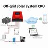 60A Solar Controller, MPPT Efficiency, LCD Display,   Communication for 12V 24V 36V 48V Auto Identification Battery
