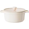 Shangheng Cast Ceramic Enamel Stew Pot with Silicone Lid