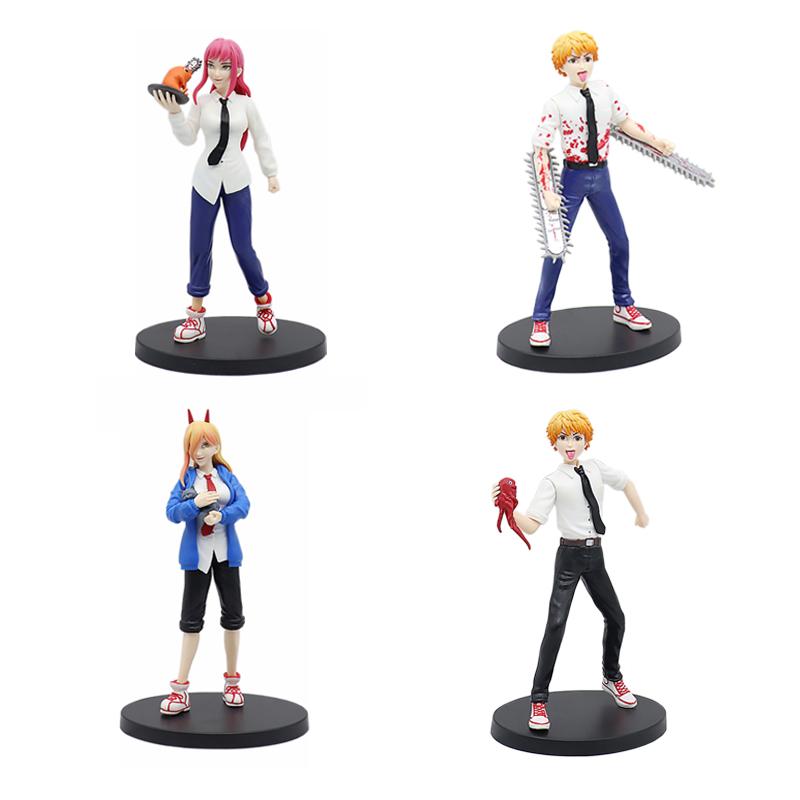Kettensägenmann Denji Anime Figur Denji/Power Action Figur Kettensägenmann Denji Figur Sammlermodell für Erwachsene Puppe Spielzeug