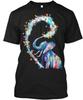 Elephant-buttefly Watercolor Z T Shirt Made In the USA Size S To 5XL