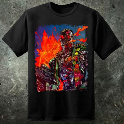 Terminator Cybernosferatu T800 T Shirt Cyberdyne Systems Skynet