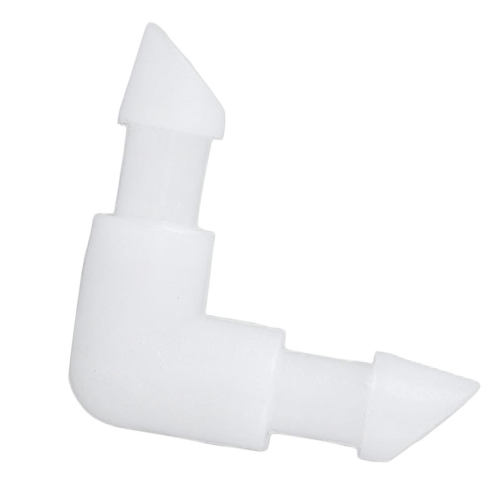 Elbow Hose Fitting 90 Degree L Shaped Barb PE Equal Diameter Tube Connector Joint Adapter 4.2mm