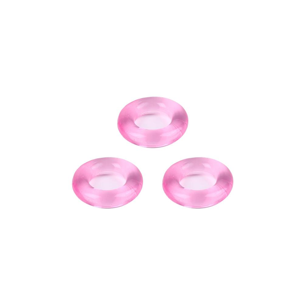3pcs Male Penis Ring Delay Ejaculation Scrotal Trainer Binding Ball Stay Hard Beaded Cock Ring Sex Toys Gift For Men Gay Couple