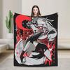 Sexy Loona Helluva Boss Anime Blanket  Warm Plush Throw Blanket For Girls Boys Home Decor Flannel Bedspread Bed Cover