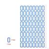 50 Sheets Tag Sticker Strong Adhesion Classification Label Effortless Peel Name for