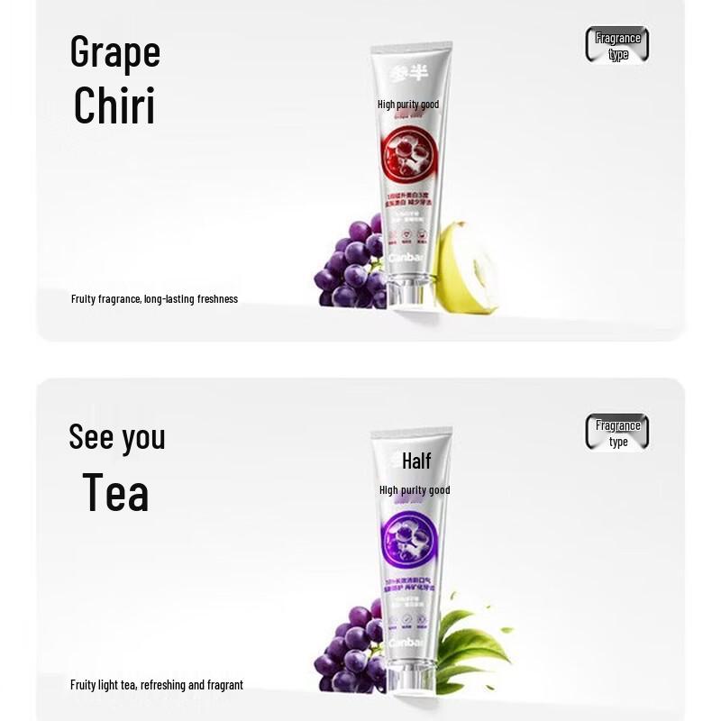 Semi-Half Grape Seed Whitening & Fresh Breath Toothpaste