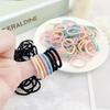 100pcsRubber bands do not harm hair, headband, Korean hair accessories, hair rings, tie hair, rubber bands, headband