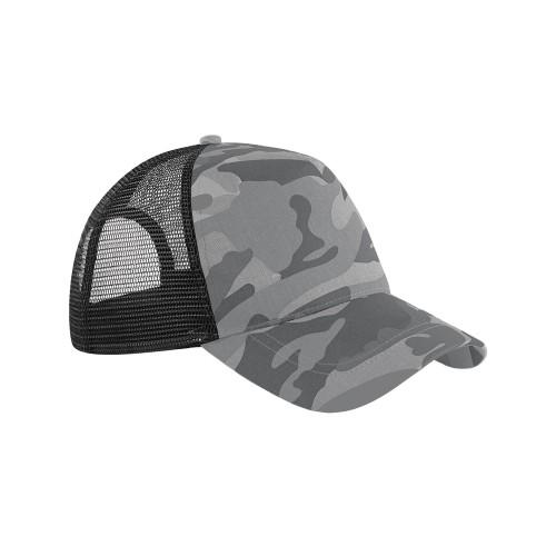 Unisex Adult Camo Snapback Trucker Cap