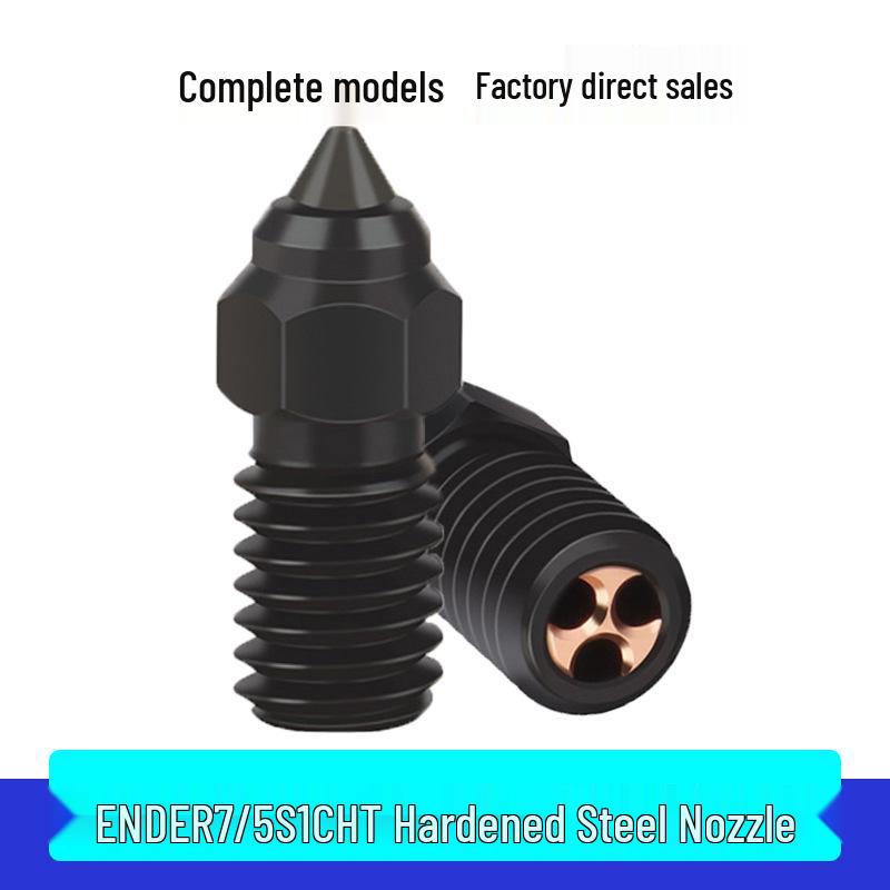 Ender Series High-Speed Hardened Steel Nozzle for 3D Printers Hardened Steel CHT Nozzle 1.0mm