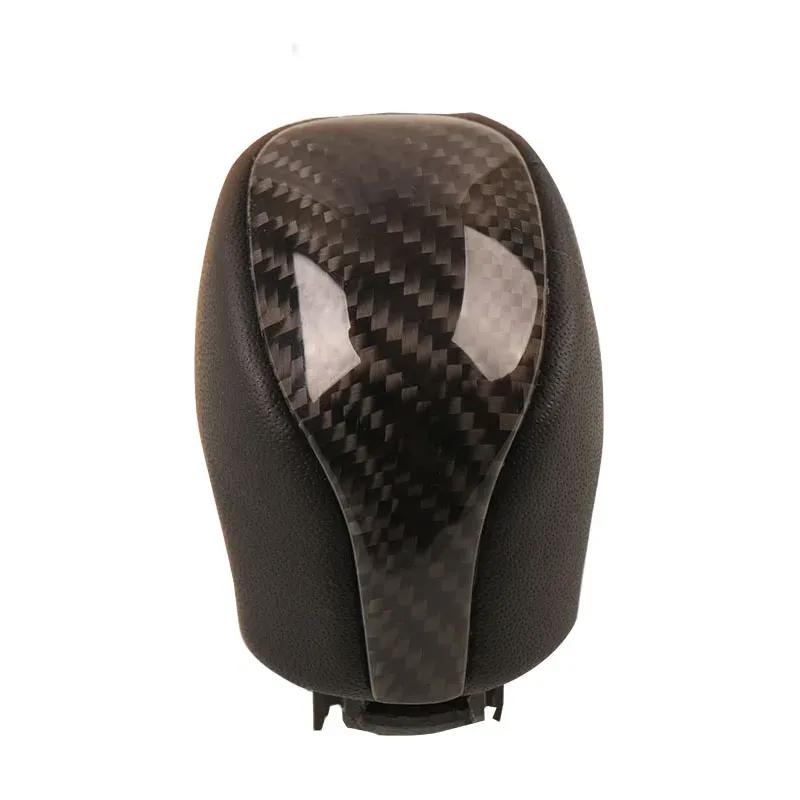 New Real Carbon Fiber Gear Shift Knob For Toyota Reiz Mark X 2010 2011 2012 2013 2014 2015 2016 2017 Gear Ball