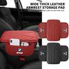 Leather Car Seat Center Console Armrest Mat Storage Bag For Performance X1 M3 M6 F01 F02 E34 E36 E60 F10 F20 X6
