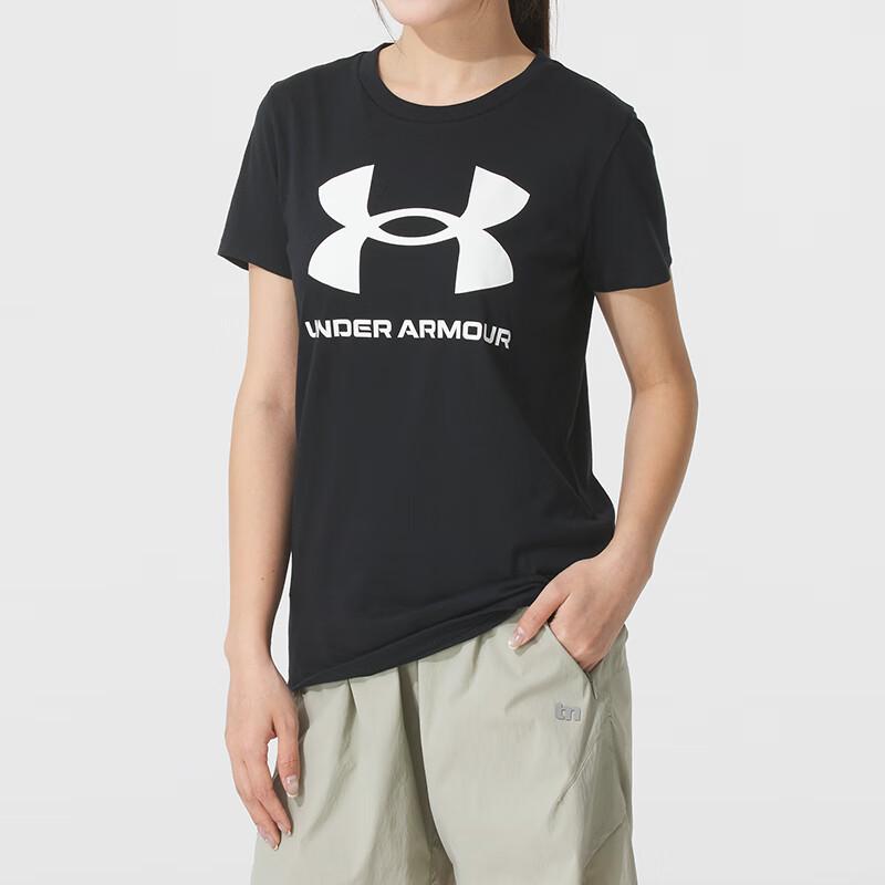 Женская футболка Under Armour с круглым вырезом и коротким рукавом L