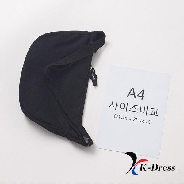 2-color Crescent Cross Canvas Eco Bag