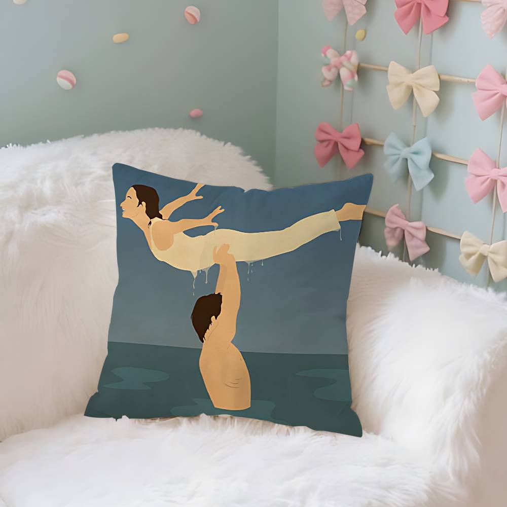 Dirty Dancing Case Plush Fabric Soft Pillowcase Double Sided Print Cushion Cover Household Gifts