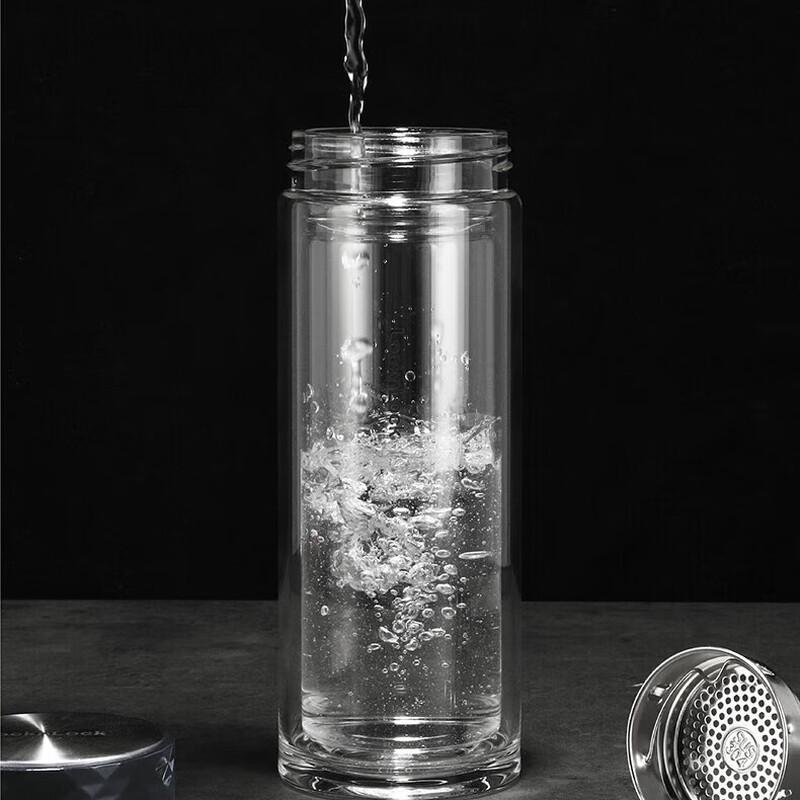 LocknLock Stylish Double Wall Glass Cup