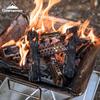 CAMPINGMOON New Arrival A4-CS/A4-CM Air Hole BBQ Accessorriess Camping Gear Reusable Metal Firewood Stainless Steel