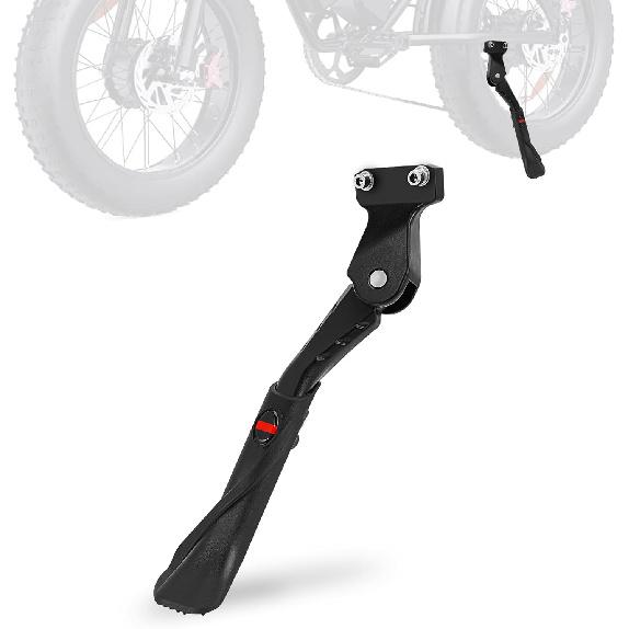 

EBike Kickstand Non-slip Kick Side Stand CNC Compatible Fit for Ridstar Q20/Q20 Pro Lite Electric Dirt Bike, Adjusts from 12.4 to 14.6 (314-370mm)