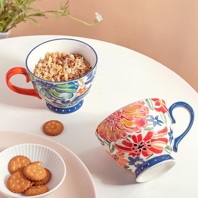 JOYYE Flower Wish Ceramic Mug