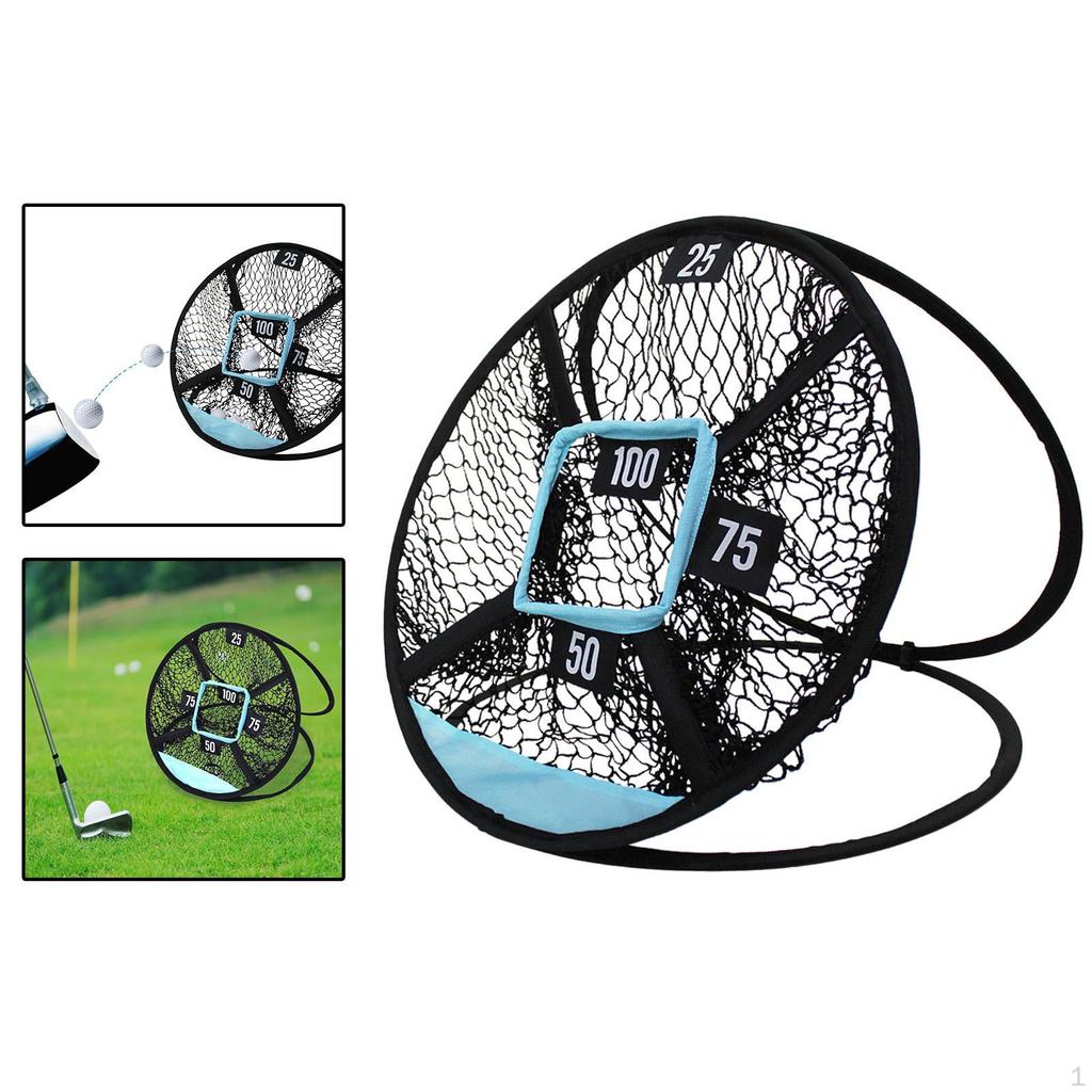 Lightweight Portable Golf Chipping Net indoor and outdoor Up Backyard Putting Training Aid Cage