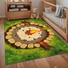 A Warm Visual Trap Floor Mat Anime Style Living Room Bedroom Carpet and Game Room Scene Exclusive Home Decorative Rugs