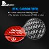 Real Soft Carbon Fiber Car Engine Start Stop Switch Cover For Mercedes Benz C Class W206 S Class W223   2024 Accessories