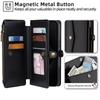 Samsung S24 Ultra Flip Leather Crossbody Phone Case & Protective Cover for S24 Plus