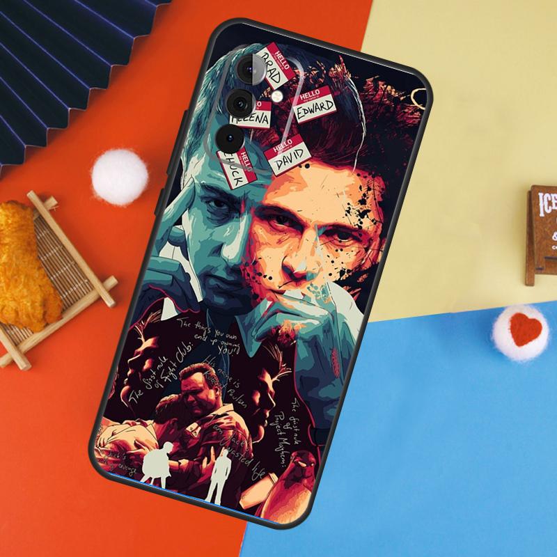 Jack Marla Fight Club Case For Samsung Galaxy A54 A34 A14 A15 A35 A55 A52 A32 A12 A51 A71 A13 A23 A33 A53 Cover