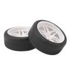 4pcs RC Tires Wheels  S Sets 12mm Hex Wheels  S Rubber Tires Width 26mm for 1Celsius10 RC Racing Car Drifting Car
