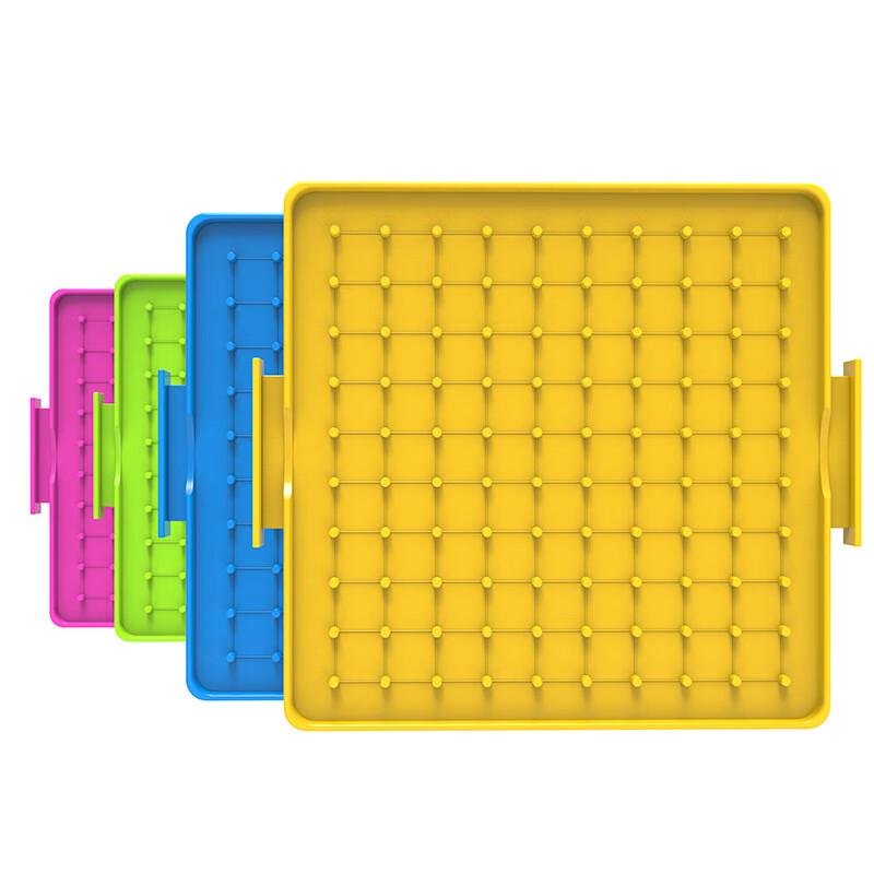 16cm Double-Sided Geometric Pegboard