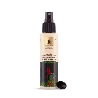 PILGRIM Amazonian Patu? & Hyaluronic Acid Smoothening Hair Serum For Dry & Frizzy Hair, Hydrates & Detangles,Hair Serum For Unisex, 100ml