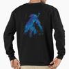 Unisex Cotton Sweater Pullover Hoodie Printed Sweater Wolf And The Witch L.Version: Blaidd And Ranni Pullover Sweatshirt Casual Long Sleeve Sweatshirt