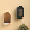 Wall-Mounted Soap Holder with Lid - Punch-Free Bathroom Storage Dish