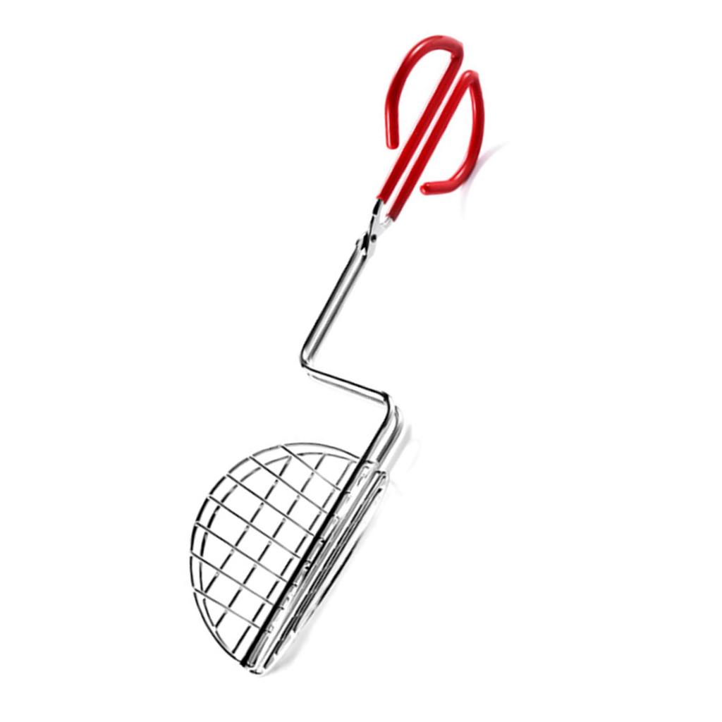 Taco Shell Tong with Long Handle Stainless Steel Taco Press For Making Homemade Taco Shells