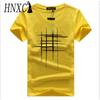 HNXC Cotton Short Sleeve T-shirt Men's Fashion Loose Half Sleeve Shirt Printed Compassionate Shirt