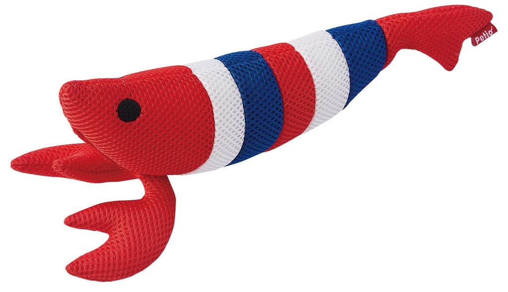 Petio Easy Dental Toy for Cats, Kicking Plush Toy, Teeth-Brushing Shrimp