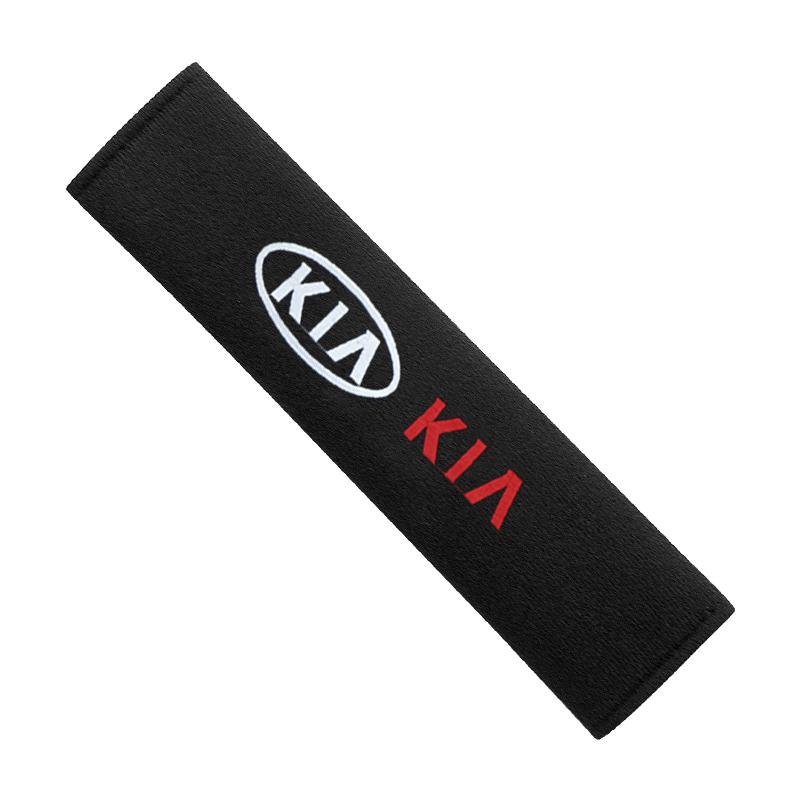 1/2Pcs Car Safety Belt Shoulder Cover Pad Plush Seat Belt Shoulder For KIA K5 K9 Sorento Ceed Sportage Carnival Stinger Forte Niro Cadenza