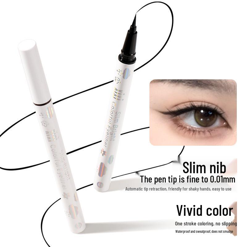 Xixi Cool Silky Eyeliner - Student-Friendly Thin Tip Colored Pen for Under-Eye Bags