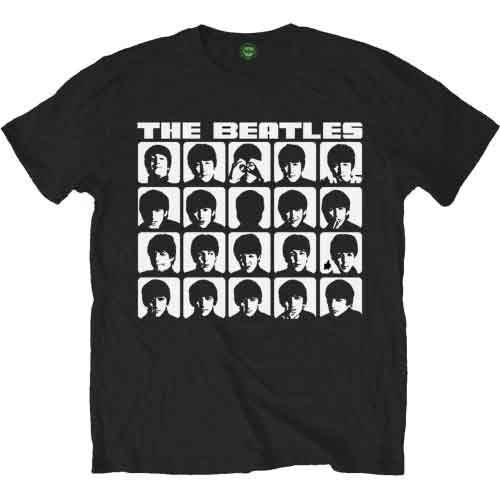 The Beatles - Hard Days Night Faces Mono (T-Shirt)