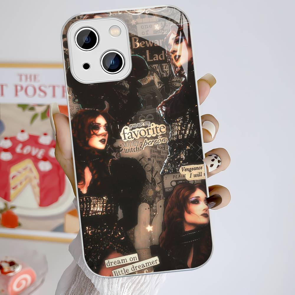 Popular Singer C-Chappell R-Roan Tempered Glass For Iphone 14 13 12 11 Pro Mini XS MAX 14Plus X XS XR Cover